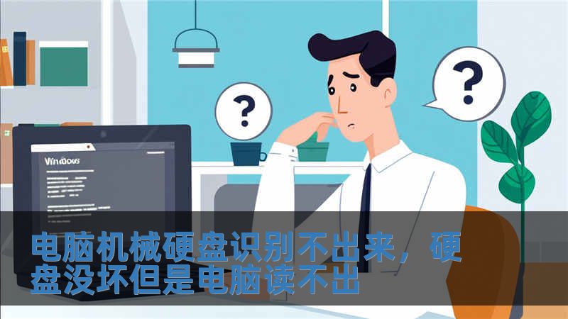 電腦機械硬盤識別不出來，硬盤沒壞但是電腦讀不出