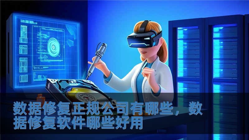 數據修復正規公司有哪些，數據修復軟件哪些好用