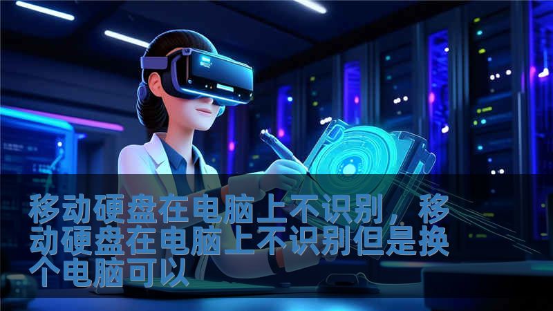 移動硬盤在電腦上不識別，移動硬盤在電腦上不識別但是換個電腦可以