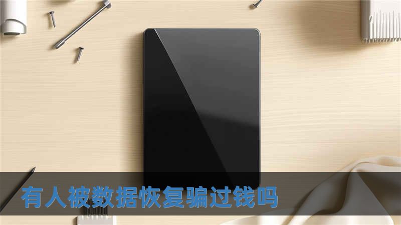 有人被數據恢復騙過錢嗎