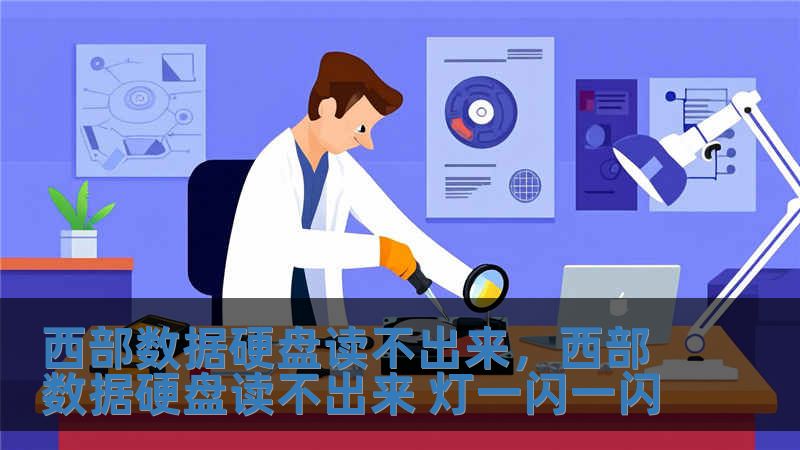 西部數據硬盤讀不出來，西部數據硬盤讀不出來 燈一閃一閃