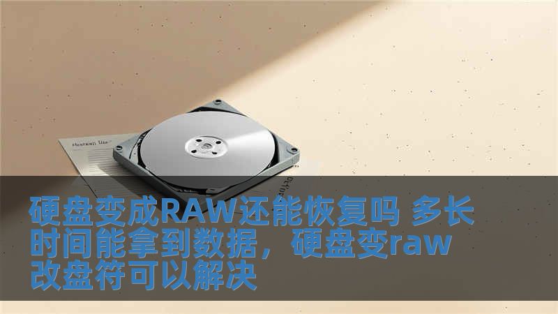 硬盤變成RAW還能恢復嗎 多長時間能拿到數據，硬盤變raw改盤符可以解決