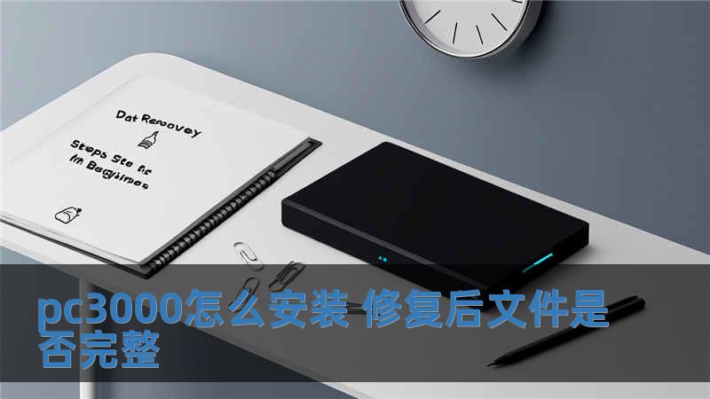 pc3000怎么安裝 修復后文件是否完整