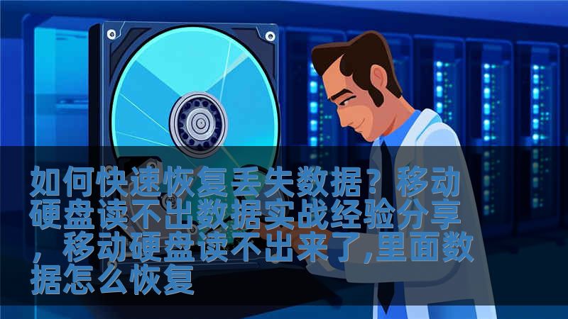 如何快速恢復丟失數據？移動硬盤讀不出數據實戰經驗分享，移動硬盤讀不出來了,里面數據怎么恢復