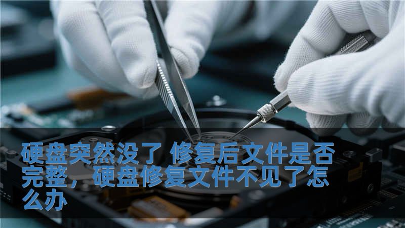 硬盤突然沒了 修復后文件是否完整，硬盤修復文件不見了怎么辦
